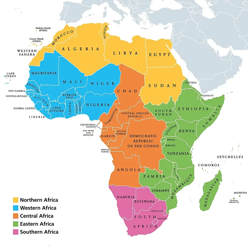 regions-of-africa