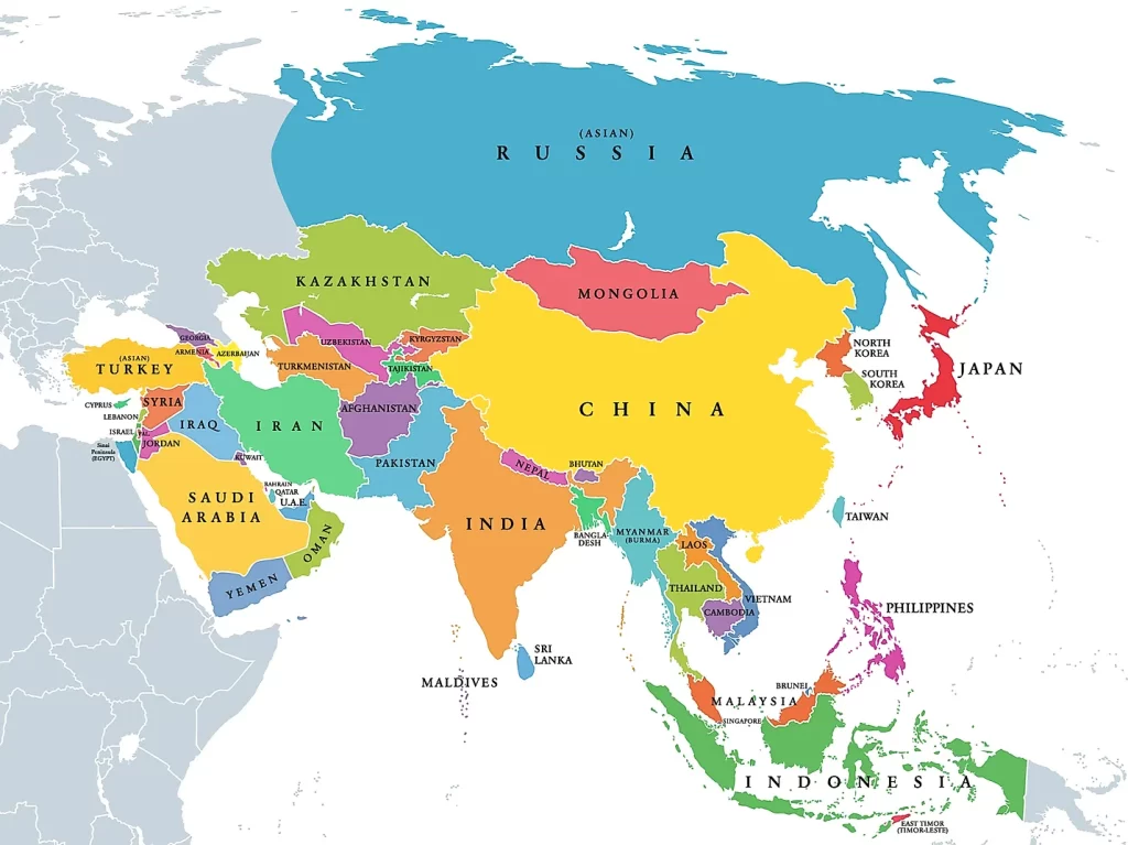 asia-map